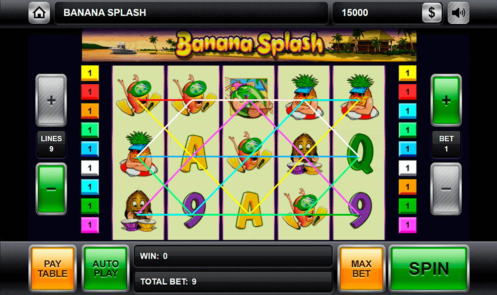 Правила слота Banana Splash Правила слота Banana Splash